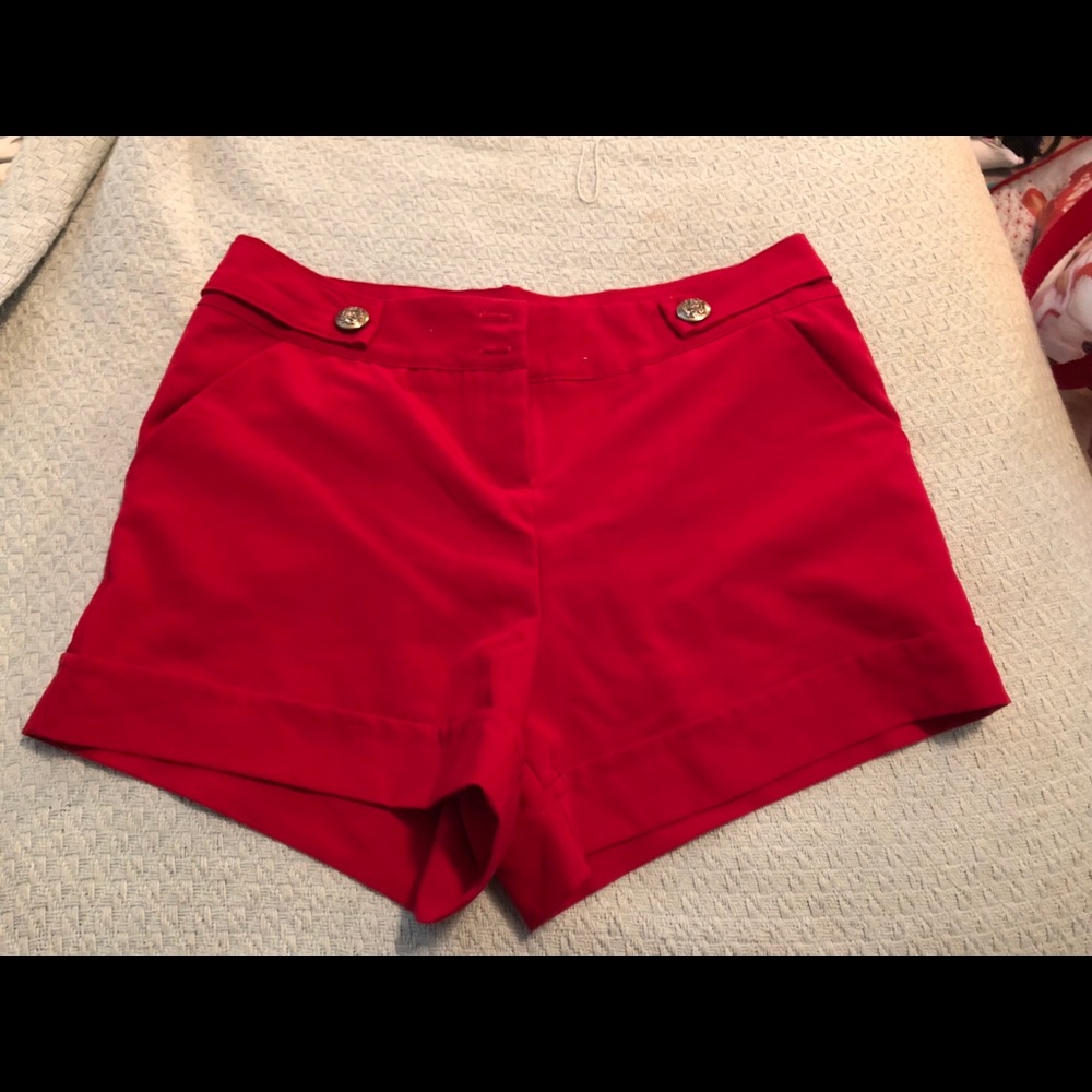 High waisted shorts